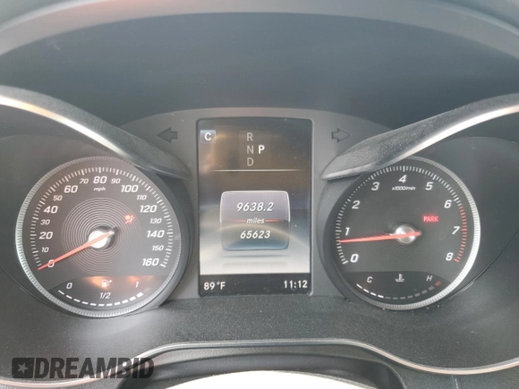 2019 Mercedes-Benz GLC 300 z VIN WDC0G4JB1KF590528, wystawiony jako Copart lot #58252585 z przebiegiem 65 623 mil mil oraz Nie do naprawy • Non repairable. Historia ofert i sprzedaży dostępna na DreamBid. Obrazek 9.
