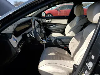 2018 Mercedes-Benz S 560 with VIN WDDUG8DB3JA367158, listed as a Copart auction lot 46992275 with 71,540 mi miles and Salvage Title. Bid and sale history available at carsss.com. Image 7.