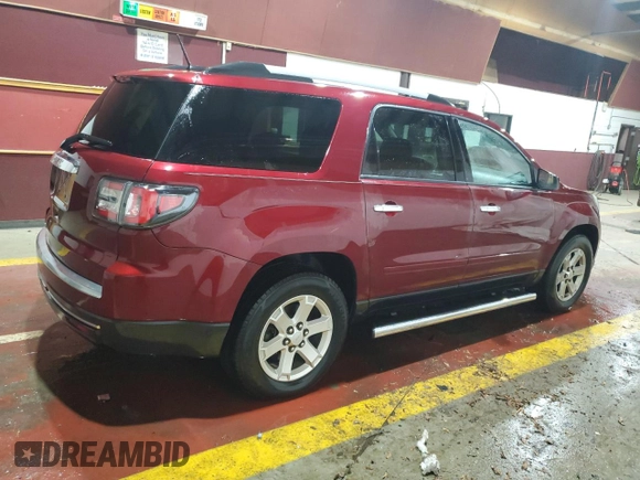 2016 GMC Acadia SLE with VIN 1GKKRNED5GJ257736, listed as a Copart auction lot 42514025 with 100,309 mi miles and Clean Title. Bid and sale history available at DreamBid. Image 3.