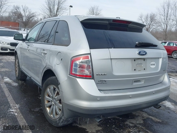 2009 Ford Edge SEL with VIN 2FMDK38C49BA59877, listed as a IAAI auction lot 41376870 with 102,192 mi miles. Bid and sale history available at carsss.com. Image 3.
