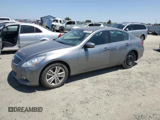 2013 Infiniti G37 Journey with VIN JN1CV6AP4DM724630, listed as a Copart auction lot 60276365 with 104,652 mi miles and Salvage title. Bid and sale history available at DreamBid. Image 1.