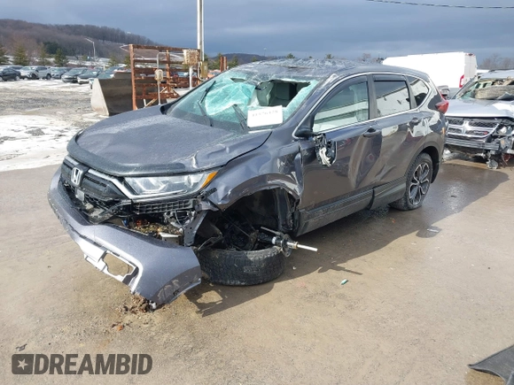 2020 Honda CR-V EX with VIN 2HKRW2H53LH640566, listed as a IAAI auction lot 41576428 with 88,813 mi miles. Bid and sale history available at carsss.com. Image 18.