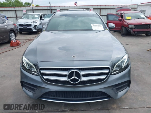 2019 Mercedes-Benz E 300 with VIN WDDZF4KB4KA489825, listed as a IAAI auction lot 41878228 with 55,029 mi miles and . Bid and sale history available at DreamBid. Image 13.