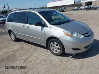 2009 Toyota Sienna CE with VIN 5TDZK23C19S263613, listed as a IAAI auction lot 41983708 with 162,395 mi miles. Bid and sale history available at carsss.com. Image 1.