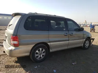 2005 Kia Sedona LX with VIN KNDUP132X56695902, listed as a Copart auction lot 73604104 with 109,676 mi miles and Salvage Title. Bid and sale history available at carsss.com. Image 3.