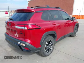 2023 Toyota Corolla Cross Hybrid S with VIN 7MUFBABG5PV003543, listed as a IAAI auction lot 41430844 with 36,891 mi miles and . Bid and sale history available at DreamBid. Image 4.