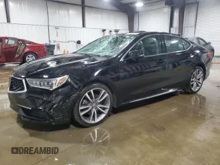 2019 Acura TLX Technology z VIN 19UUB3F40KA006032, wystawiony jako Copart lot #56113415 z przebiegiem 52 492 mil mil oraz Szkoda całkowita • Salvage title. Historia ofert i sprzedaży dostępna na DreamBid. Obrazek 1.
