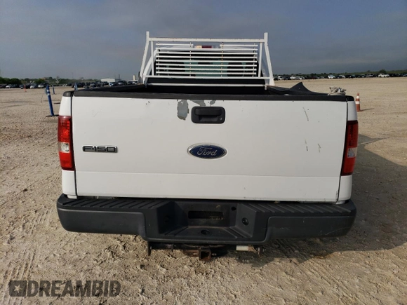 2008 Ford F-150 XL with VIN 1FTRF12228KF06584, listed as a Copart auction lot 51253315 with 128,244 mi miles and Salvage Title. Bid and sale history available at carsss.com. Image 6.