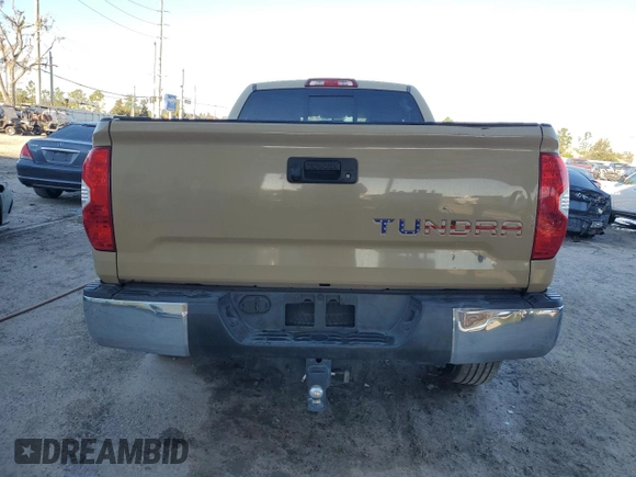2017 Toyota Tundra 2WD SR5 with VIN 5TFRW5F14HX216004, listed as a Copart auction lot 75476844 with 169,360 mi miles and Salvage Title. Bid and sale history available at carsss.com. Image 6.