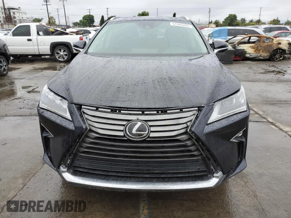 2019 Lexus RX 350L Premium with VIN JTJGZKCA0K2011427, listed as a Copart auction lot 51345285 with 77,256 mi miles and Salvage title. Bid and sale history available at DreamBid. Image 5.