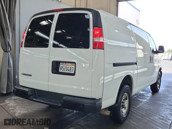 2020 Chevrolet Express Cargo with VIN 1GCWGAFG8L1252738, listed as a IAAI auction lot 42617603 with 65,745 mi miles and . Bid and sale history available at DreamBid. Image 42.