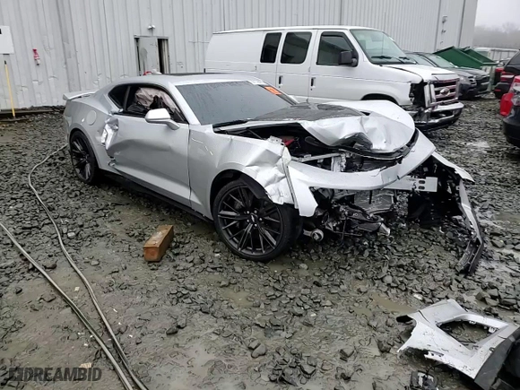 2019 Chevrolet Camaro ZL1 with VIN 1G1FK1R64K0122759, listed as a Copart auction lot 44143985 with 0 mi miles and Salvage Title. Bid and sale history available at carsss.com. Image 13.
