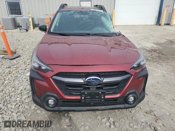 2024 Subaru Outback Premium с VIN 4S4BTAFC6R3170796, выставлен на аукционе Copart как лот 57801415 с пробегом 22 106 миль миль и Списание • Salvage title. История ставок и продаж доступна на DreamBid. Изображение 5.