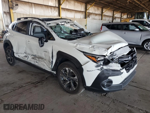 2024 Subaru Crosstrek Premium с VIN JF2GUADC0R8305026, выставлен на аукционе Copart как лот 54428795 с пробегом 19 417 миль миль и Списание • Salvage title. История ставок и продаж доступна на DreamBid. Изображение 4.