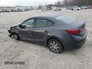 2014 Mazda 3 i SV with VIN JM1BM1T76E1169811, listed as a Copart auction lot 89407985 with 62,719 mi miles and Salvage Title. Bid and sale history available at DreamBid. Image 2.
