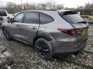 2024 Acura MDX Type S w/Advance Package with VIN 5J8YD8H89RL002228, listed as a Copart auction lot 48177865 with 9,816 mi miles and Salvage Title. Bid and sale history available at carsss.com. Image 2.