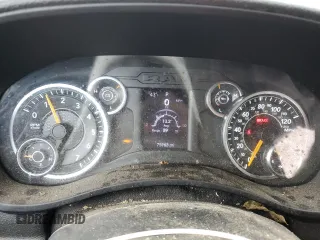 2021 Ram 2500 Tradesman with VIN 3C6UR5CJ8MG678335, listed as a Copart auction lot 74897554 with 75,968 mi miles and Salvage Title. Bid and sale history available at carsss.com. Image 9.