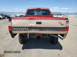 1995 Toyota T100 z VIN JT4VD22F0S0010554, wystawiony jako Copart lot #54718275 z przebiegiem 126 608 mil mil oraz Czysty tytuł • Clean title. Historia ofert i sprzedaży dostępna na DreamBid. Obrazek 6.