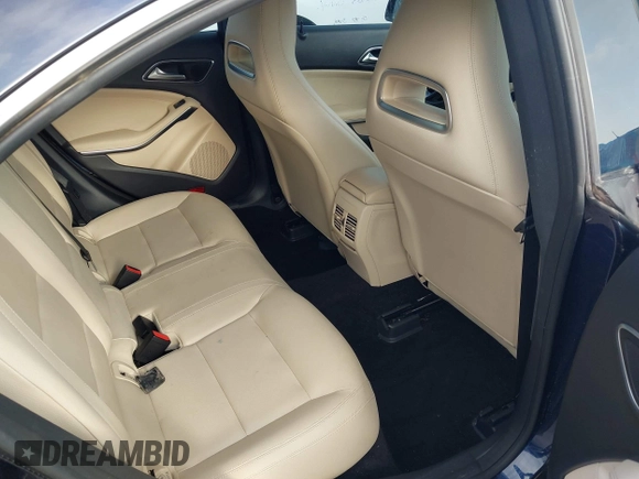2018 Mercedes-Benz CLA with VIN WDDSJ4EB4JN637135, listed as a IAAI auction lot 42117690 with 79,734 mi miles. Bid and sale history available at carsss.com. Image 8.