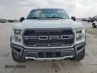 2017 Ford F-150 Raptor with VIN 1FTFW1RG2HFC86389, listed as a Copart auction lot 51668725 with 138,670 mi miles and Salvage Title. Bid and sale history available at carsss.com. Image 5.