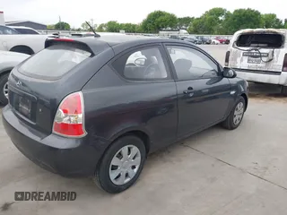 2007 Hyundai Accent GS with VIN KMHCM36C07U003757, listed as a IAAI auction lot 41925544 with 89,882 mi miles. Bid and sale history available at carsss.com. Image 4.