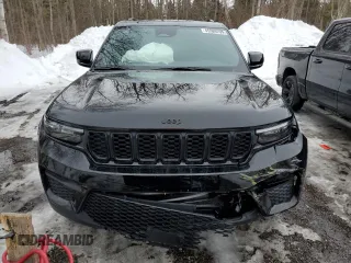 2024 Jeep Grand Cherokee Laredo X with VIN 1C4RJHAG2RC250351, listed as a Copart auction lot 45589205 with 1,177 mi miles and Salvage Title. Bid and sale history available at carsss.com. Image 5.