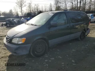 2003 Toyota Sienna CE with VIN 4T3ZF19C63U541028, listed as a Copart auction lot 42998095 with 203,358 mi miles and Salvage Title. Bid and sale history available at carsss.com. Image 1.