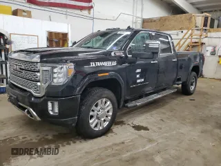 2020 GMC Sierra 3500HD Denali z VIN 1GT49WEY3LF279387, wystawiony jako Copart lot #84054454 z przebiegiem 140 648 mil mil oraz Szkody całkowita. Historia ofert i sprzedaży dostępna na DreamBid. Obrazek 1.