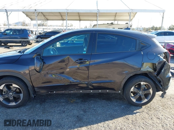 2018 Honda HR-V EX-L Navi with VIN 3CZRU5H70JM702032, listed as a IAAI auction lot 41680864 with 104,092 mi miles. Bid and sale history available at carsss.com. Image 6.