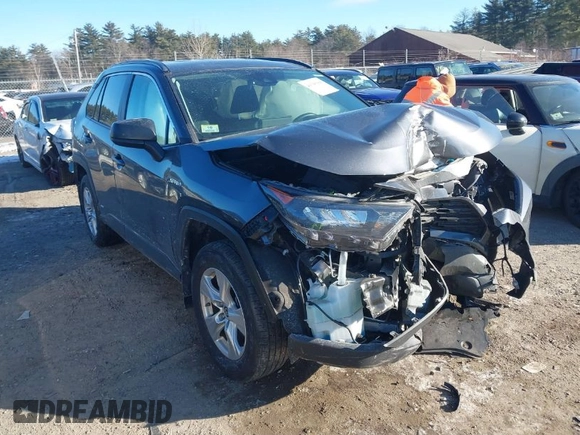 2021 Toyota RAV4 Hybrid LE with VIN 4T3LWRFVXMU035343, listed as a IAAI auction lot 41340188 with 37,072 mi miles. Bid and sale history available at carsss.com. Image 1.
