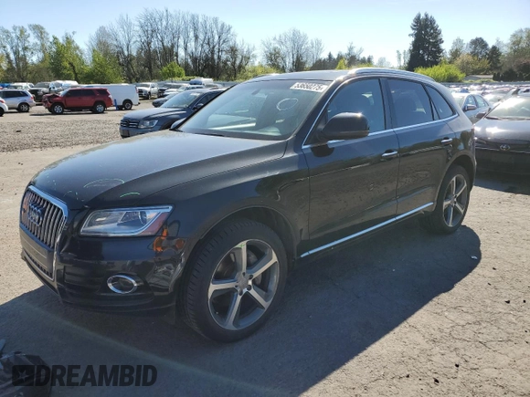 2015 Audi Q5 Prestige with VIN WA1VMAFP4FA012217, listed as a Copart auction lot 53650275 with 112,228 mi miles and Salvage title. Bid and sale history available at DreamBid. Image 1.