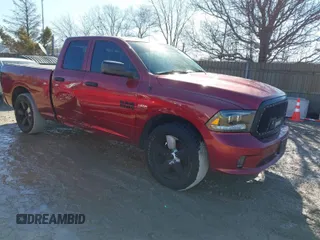2015 Ram 1500 Tradesman z VIN 1C6RR7FT7FS504086, wystawiony jako IAAI lot #41664381 z przebiegiem 133 131 mil mil oraz . Historia ofert i sprzedaży dostępna na DreamBid. Obrazek 1.