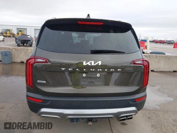 2022 Kia Telluride EX z VIN 5XYP3DHC3NG222108, wystawiony jako IAAI lot #41759771 z przebiegiem 129 098 mil mil oraz . Historia ofert i sprzedaży dostępna na DreamBid. Obrazek 16.