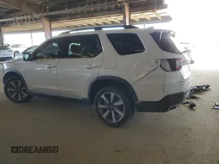 2025 Honda Pilot Elite with VIN 5FNYG1H86SB009451, listed as a Copart auction lot 47172145 with Not Provided miles and Salvage Title. Bid and sale history available at DreamBid. Image 2.