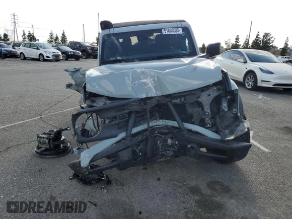 2023 Ford Bronco with VIN 1FMEE5DP6PLB28310, listed as a Copart auction lot 51830585 with 15,987 mi miles and Salvage Title. Bid and sale history available at carsss.com. Image 5.