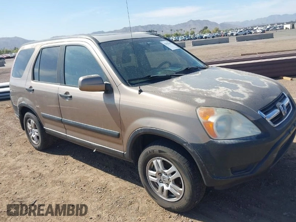 2003 Honda CR-V EX with VIN JHLRD78893C022843, listed as a IAAI auction lot 42028461 with 221,331 mi miles and . Bid and sale history available at carsss.com. Image 1.