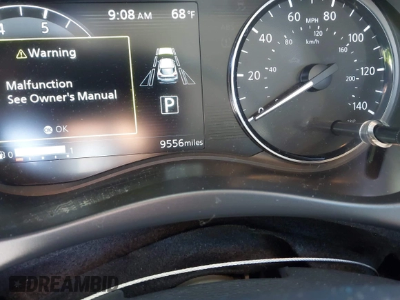 2023 Nissan Kicks SR with VIN 3N1CP5DV2PL525217, listed as a IAAI auction lot 41690577 with 9,556 mi miles and . Bid and sale history available at DreamBid. Image 7.