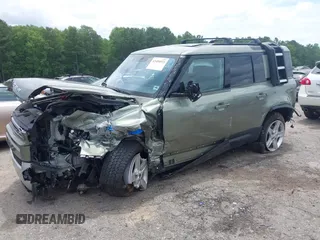 2020 Land Rover Defender SE with VIN SALEPEEU1L2007406, listed as a IAAI auction lot 42454973 with 34,017 mi miles and . Bid and sale history available at DreamBid. Image 6.