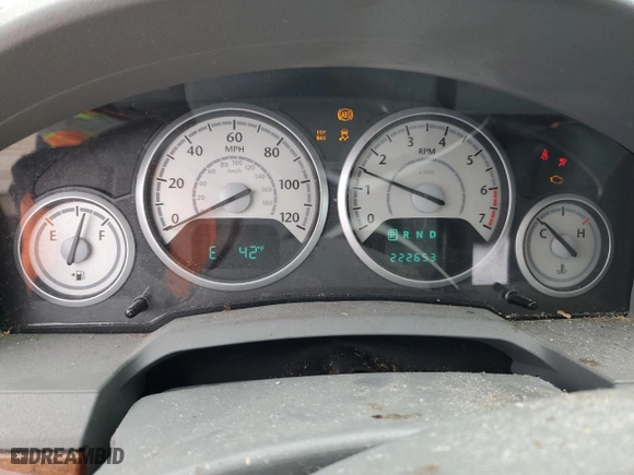 2008 Chrysler Town & Country Touring with VIN 2A8HR54P48R611494, listed as a Copart auction lot 47726715 with 222,653 mi miles and Salvage Title. Bid and sale history available at carsss.com. Image 9.