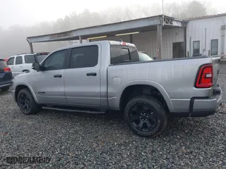 2025 Ram 1500 Big Horn with VIN 1C6SRFFP5SN502795, listed as a IAAI auction lot 41498981 with 6,565 mi miles. Bid and sale history available at carsss.com. Image 14.