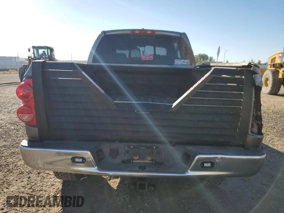 2008 Dodge Ram 2500 Laramie with VIN 3D7KS29A88G222602, listed as a Copart auction lot 71677964 with 191,183 mi miles and Salvage Title. Bid and sale history available at carsss.com. Image 6.