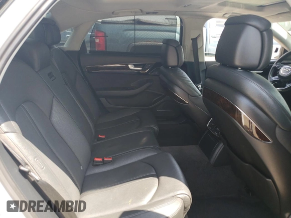 2015 Audi A8 3.0T with VIN WAU3GAFD1FN000655, listed as a Copart auction lot 52792305 with 133,387 mi miles and Salvage Title. Bid and sale history available at DreamBid. Image 10.