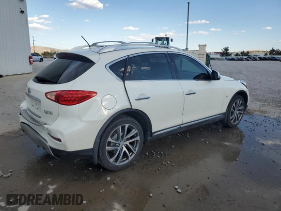 2017 Infiniti QX50 with VIN JN1BJ0RR9HM408737, listed as a Copart auction lot 74100454 with 73,852 mi miles and Salvage Title. Bid and sale history available at carsss.com. Image 3.