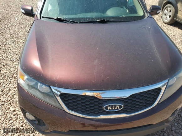 2013 Kia Sorento EX with VIN 5XYKU3A60DG322297, listed as a Copart auction lot 52653525 with 0 mi miles and Salvage Title. Bid and sale history available at carsss.com. Image 11.