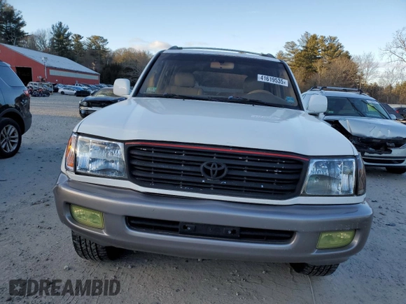 1999 Toyota Land Cruiser with VIN JT3HT05J5X0043565, listed as a Copart auction lot 41619535 with 201,472 mi miles and Clean Title. Bid and sale history available at carsss.com. Image 5.