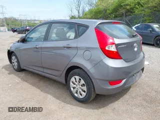 2016 Hyundai Accent SE with VIN KMHCT5AE1GU248364, listed as a IAAI auction lot 42072426 with 107,470 mi miles and . Bid and sale history available at carsss.com. Image 3.