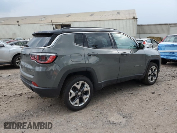 2020 Jeep Compass Limited z VIN 3C4NJDCB4LT216383, wystawiony jako Copart lot #63049845 z przebiegiem 45 712 mil mil oraz Czysty tytuł • Clean title. Historia ofert i sprzedaży dostępna na DreamBid. Obrazek 3.