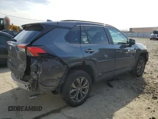 2024 Toyota RAV4 Hybrid XLE Premium with VIN 2T3B6RFV6RW071873, listed as a Copart auction lot 50865335 with 8,083 mi miles and Salvage Title. Bid and sale history available at carsss.com. Image 3.