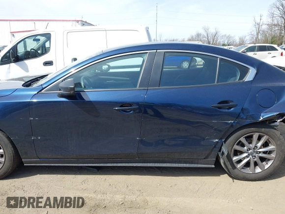 2021 Mazda 3 S with VIN 3MZBPAAL2MM253405, listed as a IAAI auction lot 41836752 with 63 mi miles and . Bid and sale history available at DreamBid. Image 13.