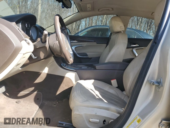 2011 Buick Regal CXL RL1 with VIN 2G4GN5EC1B9181274, listed as a Copart auction lot 46288275 with 176,436 mi miles and Salvage Title. Bid and sale history available at DreamBid. Image 7.